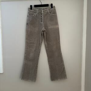 Isabella Bird high waist button‎ fly flare corduroy pants